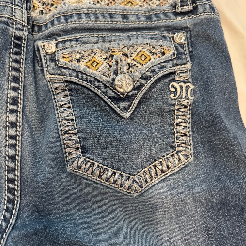 Miss Me Women's Skinny Jeans Embroidered